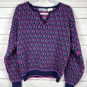 Womens vintage Northern Isles knitted sweater